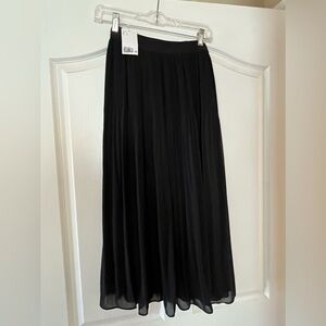 Elegant blue/black A-Line Skirt
